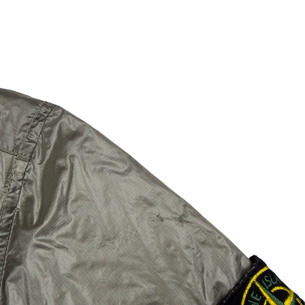 Stone Island 2018 Pewter Pertex Quantum Primaloft Jacket - Small