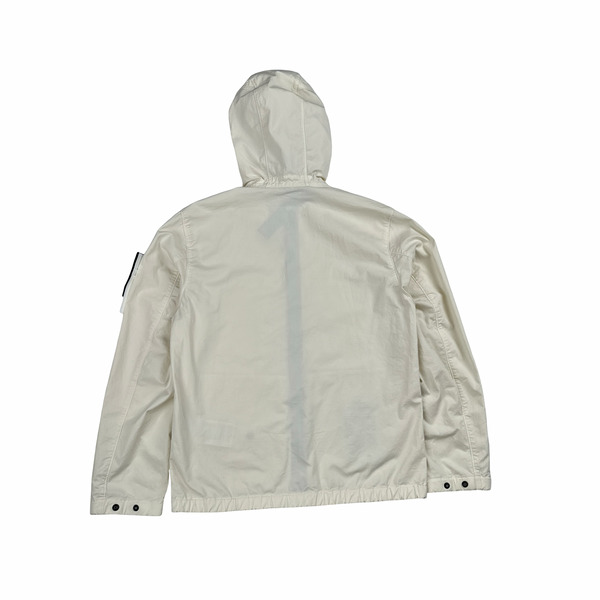 Stone Island 2025 Cream Suima Cotton Twill Stretch TC Jacket - XS