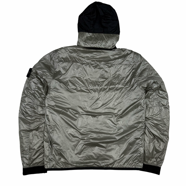 Stone Island 2018 Pewter Pertex Quantum Primaloft Jacket - Small
