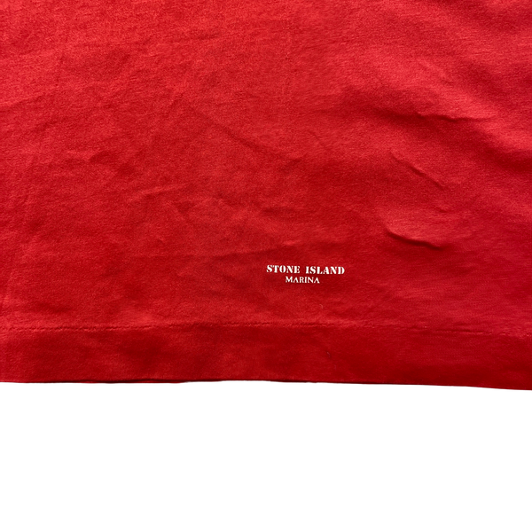 Stone Island Vintage 90's Marina Cotton Polo Shirt - Medium