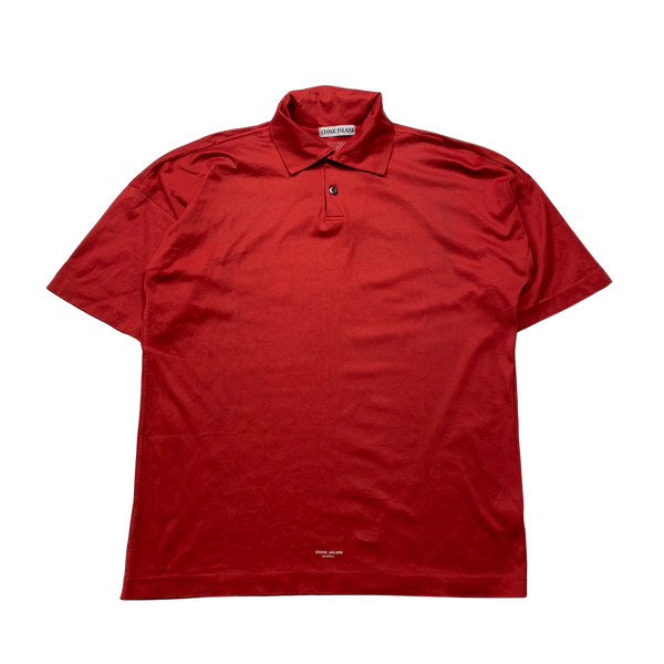 Stone Island Vintage 90's Marina Cotton Polo Shirt - Medium