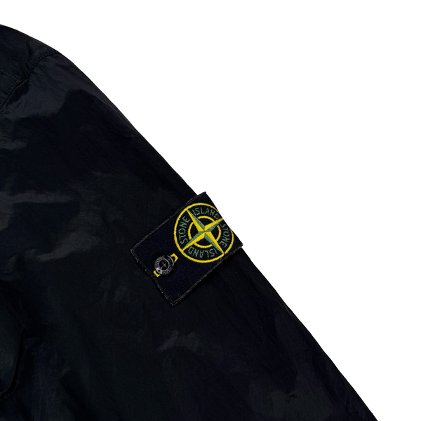 Stone Island 2016 Black Nylon Metal Cotton Lined Overshirt - Medium