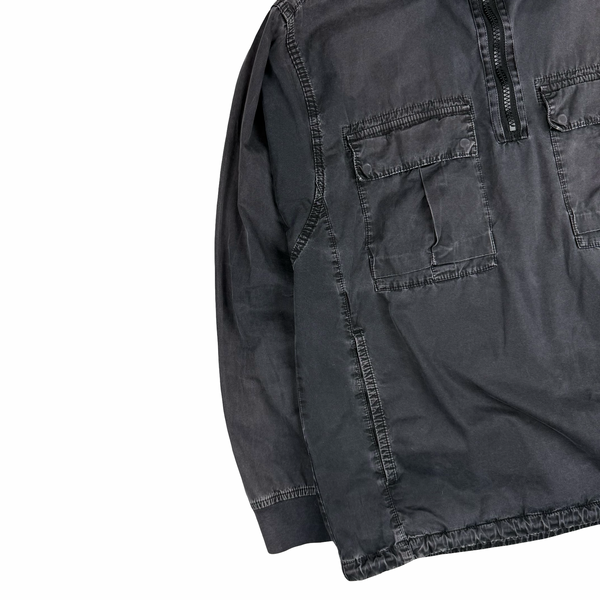 Stone Island 2020 Black Smock Pullover Overshirt - Large