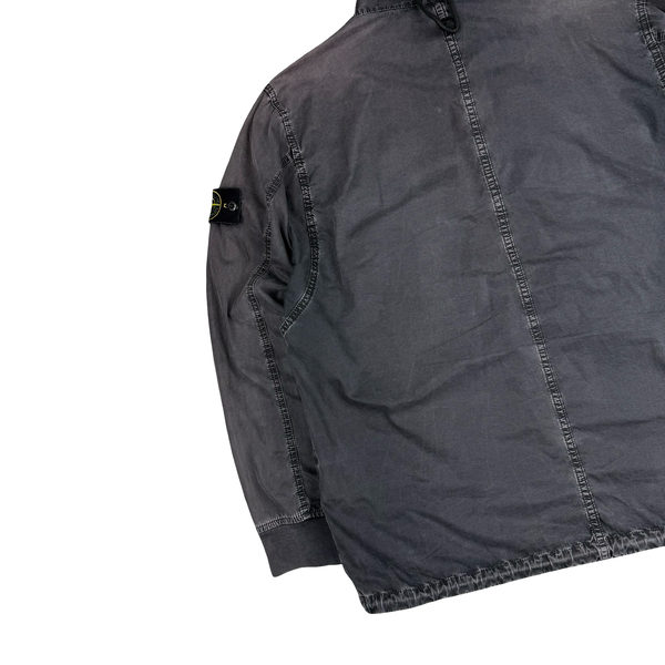 Stone Island 2020 Black Smock Pullover Overshirt - Large