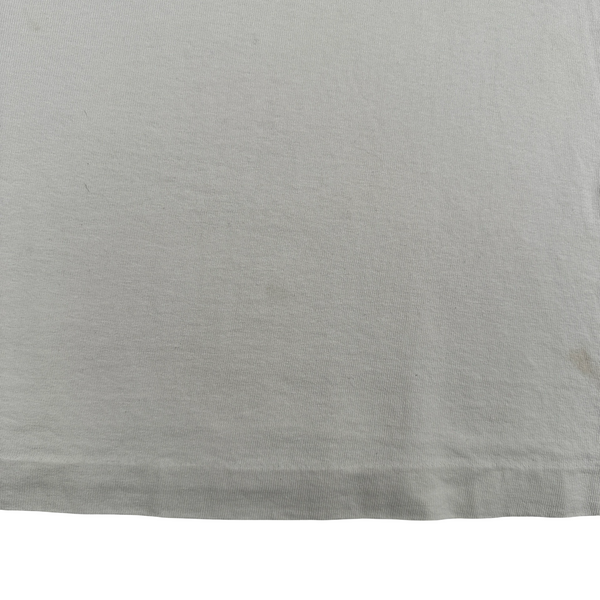 Stone Island 90's Marina Stripped Cream Vintage Cotton Vest - Large