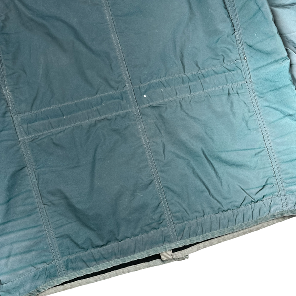 Stone Island 2012 Blue Liquid Reflective Field Jacket - Large