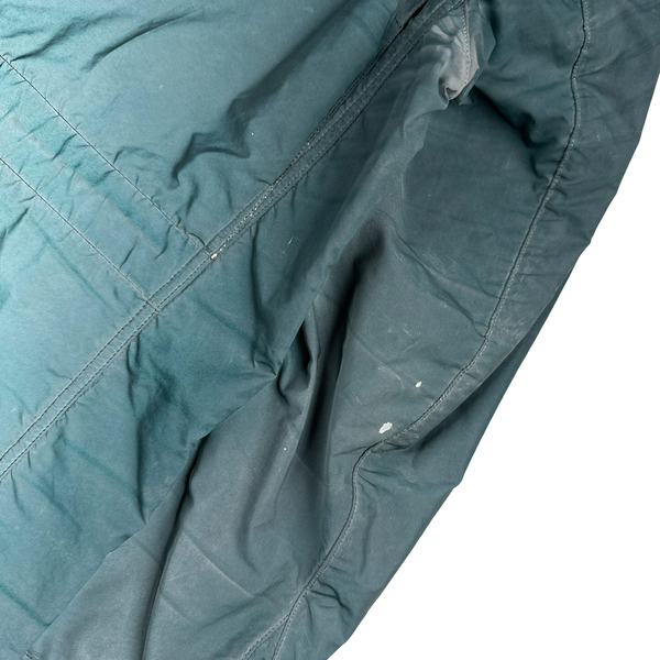 Stone Island 2012 Blue Liquid Reflective Field Jacket - Large