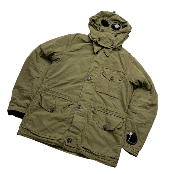 CP Company Tan 50 Fili La Millie Watch Viewer Jacket - XXL