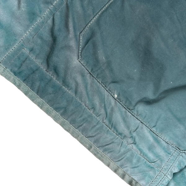 Stone Island 2012 Blue Liquid Reflective Field Jacket - Large
