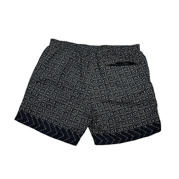 Cp Company Patterned Spellout Swim Shorts - Large