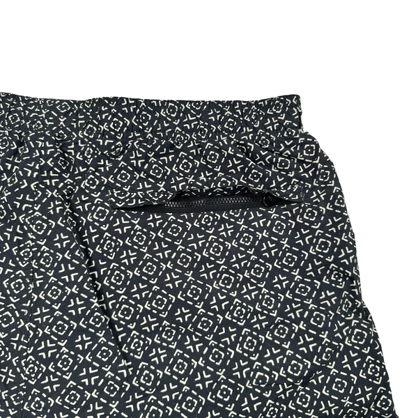 Cp Company Patterned Spellout Swim Shorts - Large