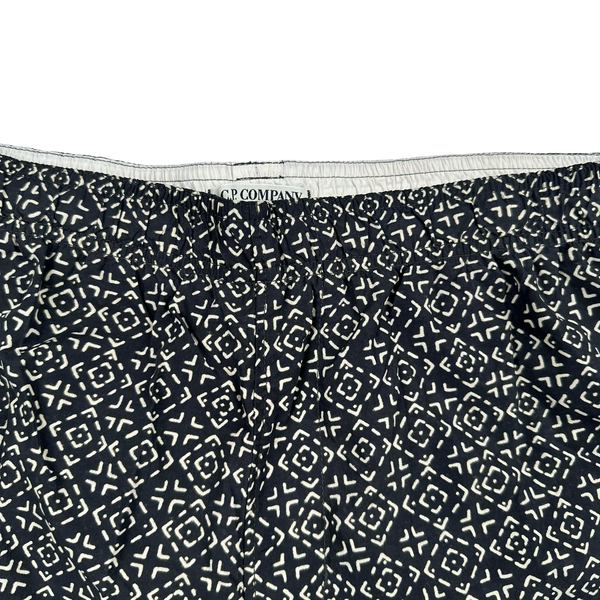Cp Company Patterned Spellout Swim Shorts - Large