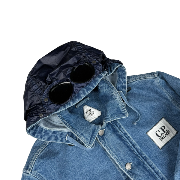 Palace X CP Company Denim 14 3/4Oz 3 In 1 Goggle Jacket - Medium