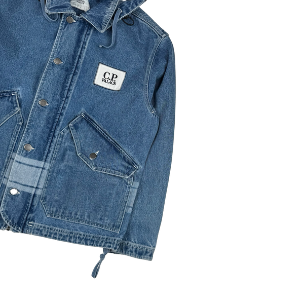 Palace X CP Company Denim 14 3/4Oz 3 In 1 Goggle Jacket - Medium