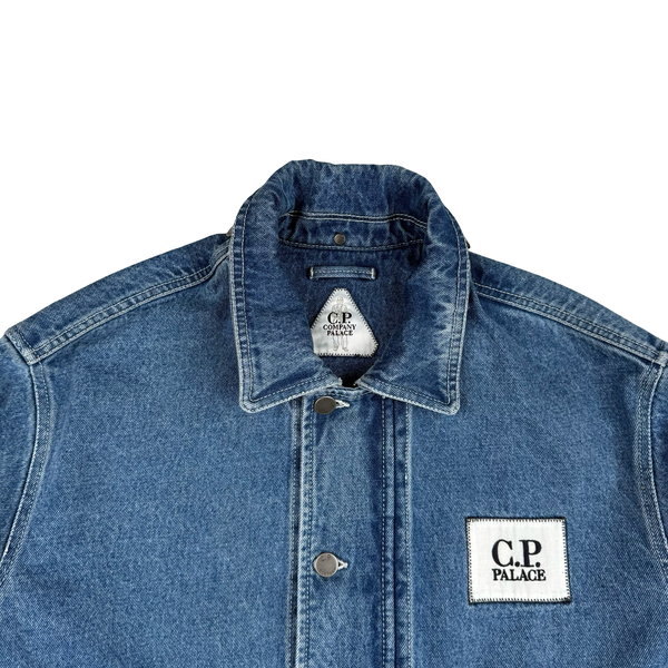 Palace X CP Company Denim 14 3/4Oz 3 In 1 Goggle Jacket - Medium