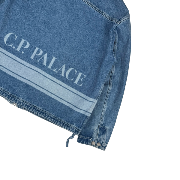 Palace X CP Company Denim 14 3/4Oz 3 In 1 Goggle Jacket - Medium