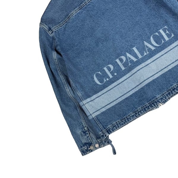 Palace X CP Company Denim 14 3/4Oz 3 In 1 Goggle Jacket - Medium