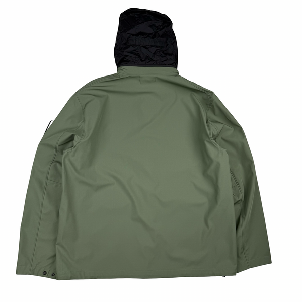 Stone Island 2024 Sage Green Light Soft Shell-R Jacket - XXL
