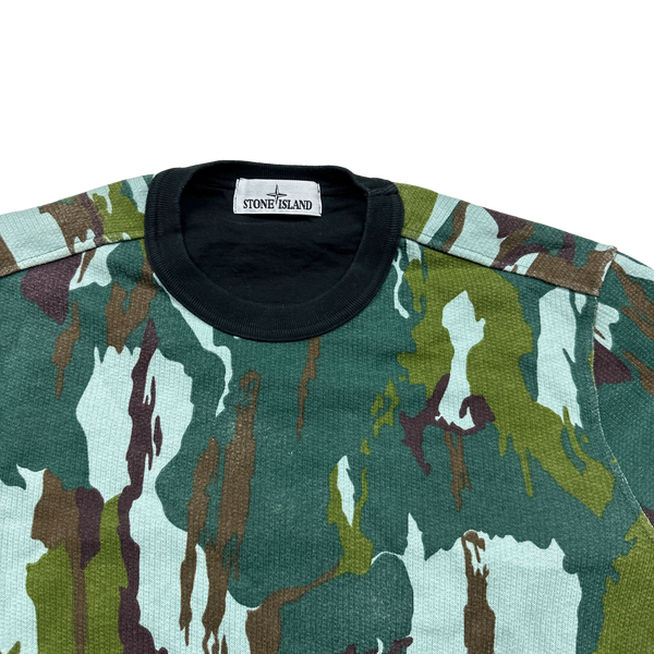 Stone Island 2015 Flowing Camo Sweatshirt - Large