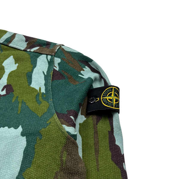 Stone Island 2015 Flowing Camo Sweatshirt - Large