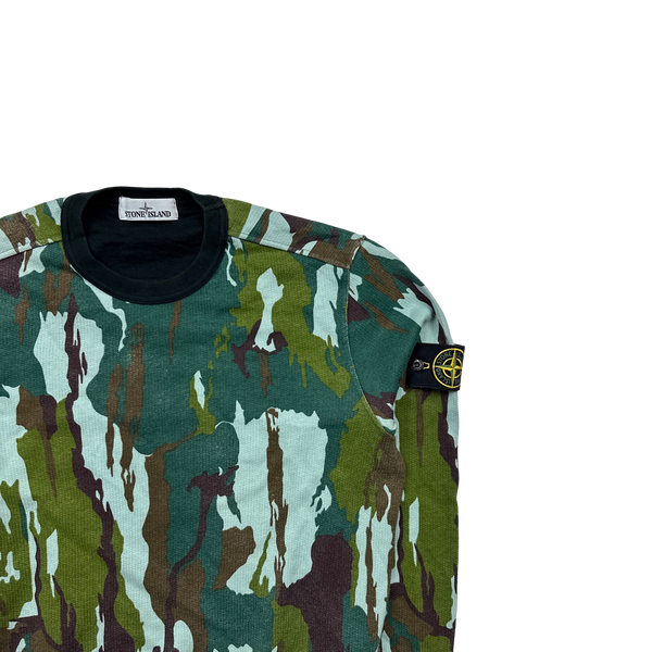 Stone Island 2015 Flowing Camo Sweatshirt - Large