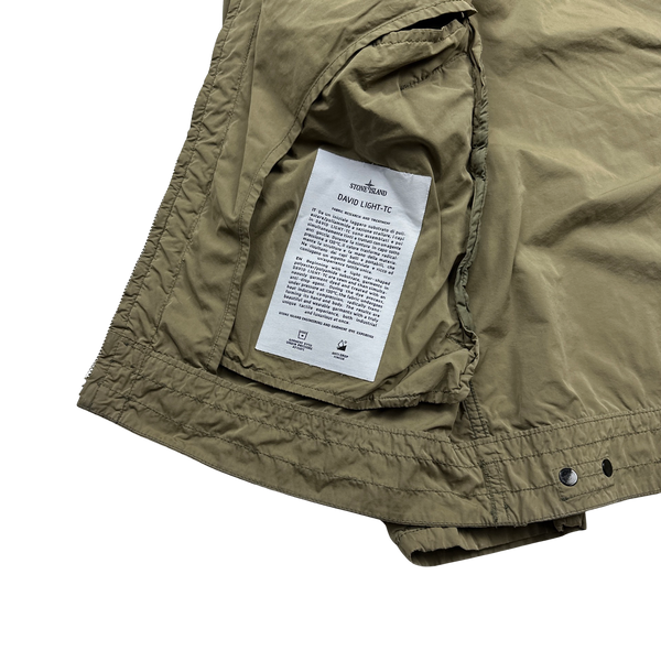 Stone Island 2014 Khaki David TC Light Jacket - Large