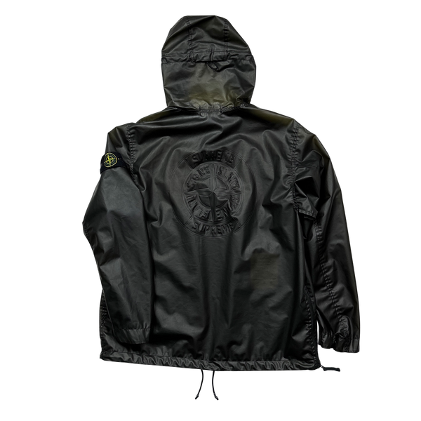 Stone Island x Supreme 2017 Khaki Poly Cover Composite Smock - Large