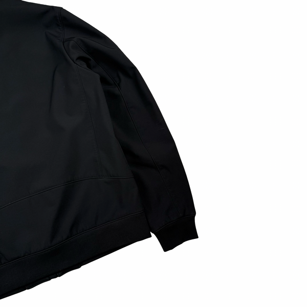 CP Company Black Soft Shell Lens View Jacket - XL