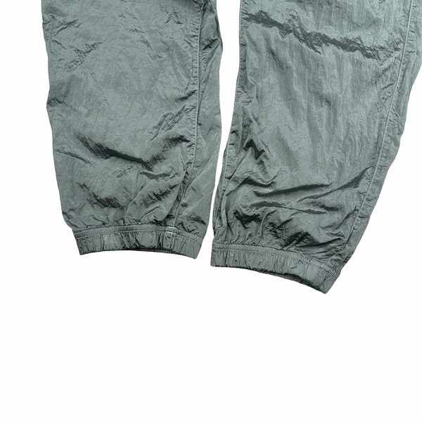 Stone Island 2023 Light Navy Blue Nylon Metal Econyl Trousers - 31"