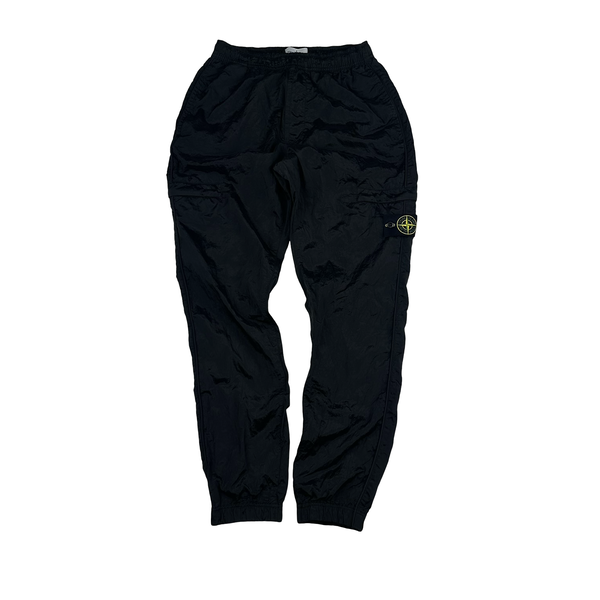 Stone Island 2022 Black Type Re-T fit  Nylon Metal Trousers - 31"
