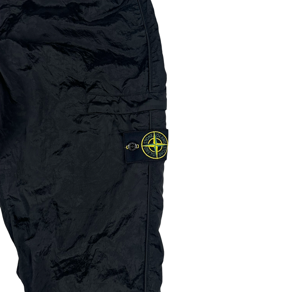 Stone Island 2022 Black Type Re-T fit  Nylon Metal Trousers - 31"