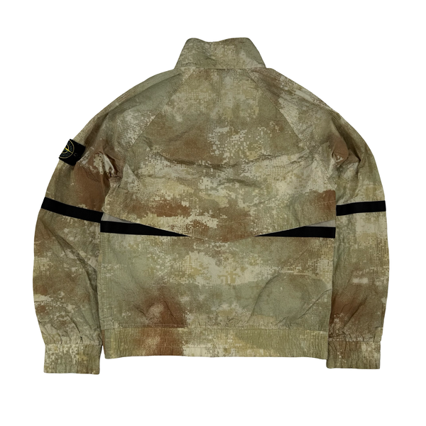 Stone Island 2024 Dissolving Grid Camo Windbreaker - Small