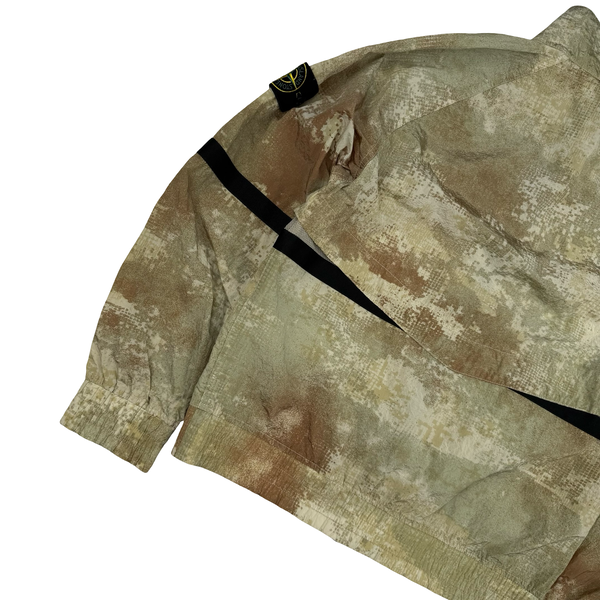 Stone Island 2024 Dissolving Grid Camo Windbreaker - Small
