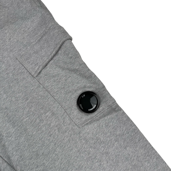 CP Company Grey Cotton Lens Viewer Joggers - XXL