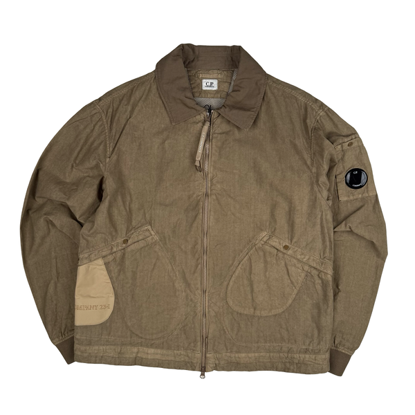 CP Company Beige Ba-Tic Short Jacket - Medium