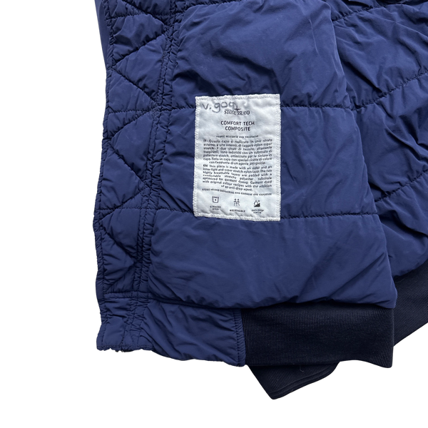 Stone Island 2019 Blue Comfort Tech Composite Jacket - XL