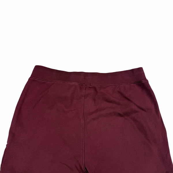CP Company Burgandy Cotton Lens Viewer Joggers - Small