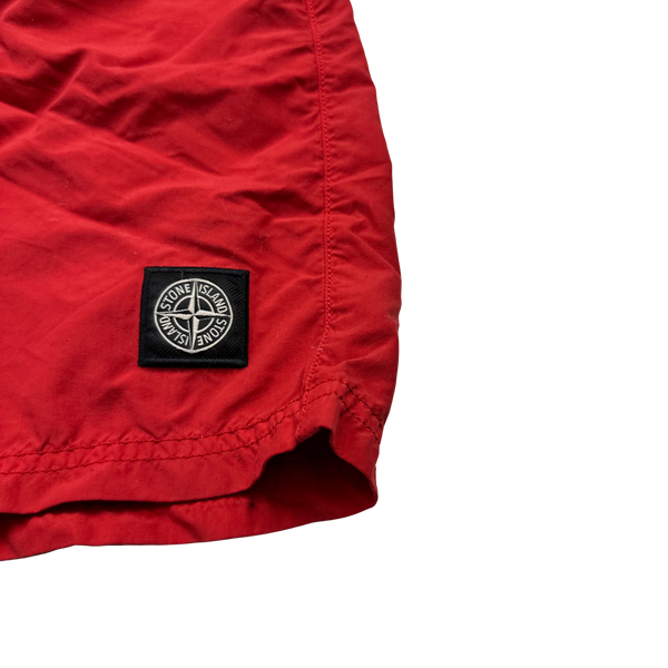 Stone Island 2016 Nylon Shimmer Swim Shorts - Large