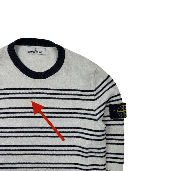 Stone Island 2014 Striped Cotton Knit - Medium – Mat's Island Stone Island 2014 Striped Cotton Knit - Medium – Mat's Island