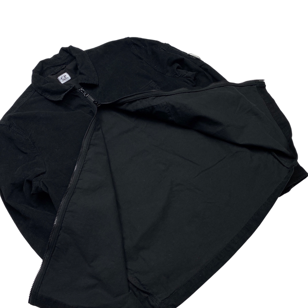 CP Company Black Corduroy Overshirt - Medium