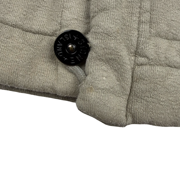 Stone Island Vintage 2000 Cotton Blend Fleece Lined Beige Jacket- XL
