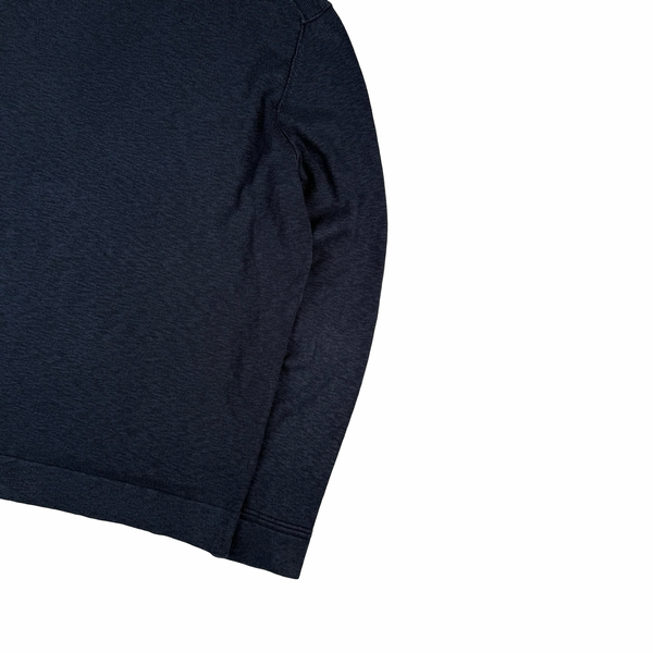 Stone Island 2017 Blue Soft Knit Crewneck - XL