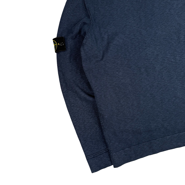 Stone Island 2017 Blue Soft Knit Crewneck - XL