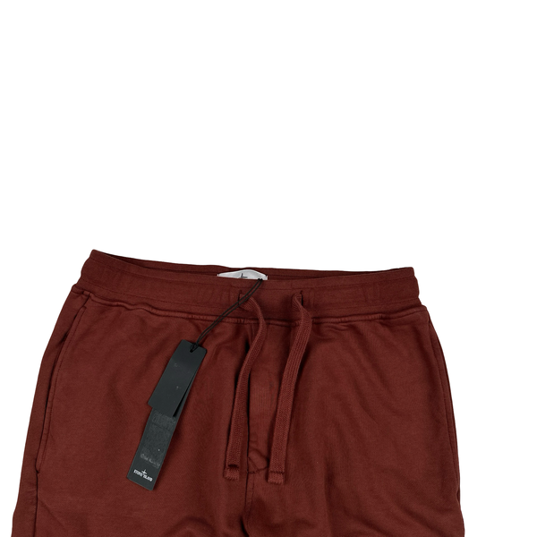 Stone Island 2023 Burgundy Cotton Cargos Shorts - Small