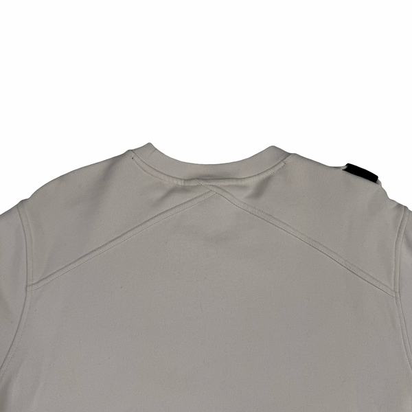 MA.STRUM  Bisque Short Sleeved Crew neck Cotton Pullover  - Large