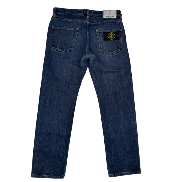Stone Island 2017 Blue Slim Fit Denim Jeans - 30"