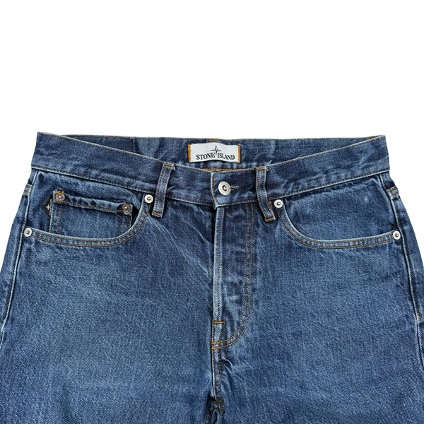 Stone Island 2017 Blue Slim Fit Denim Jeans - 30"