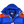 Load image into Gallery viewer, North Face X Gucci 700 Blue/Orange Down Filled Down Hooded Puffer Jacket - XXL
