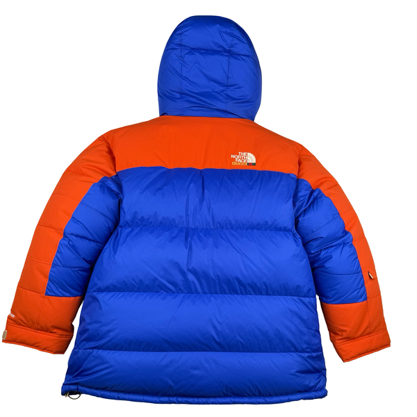 North Face X Gucci 700 Blue/Orange Down Filled Down Hooded Puffer Jacket - XXL