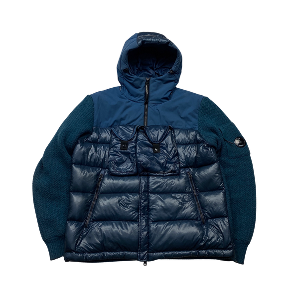 CP Company Pro Tek Down Filled Knitted Jacket - Large